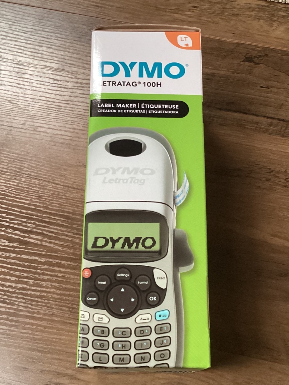 DYMO LetraTag 100H handheld label maker New
